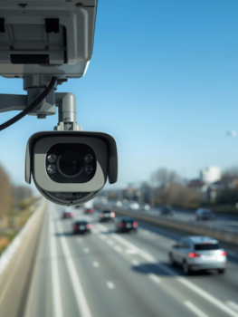 License plate recognition camera LPR